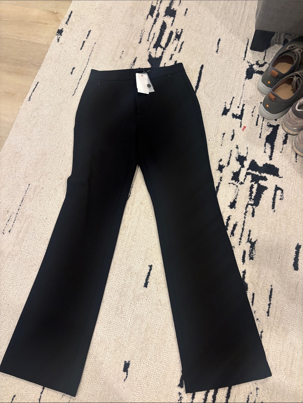 Classic Black Women's Flared Pants